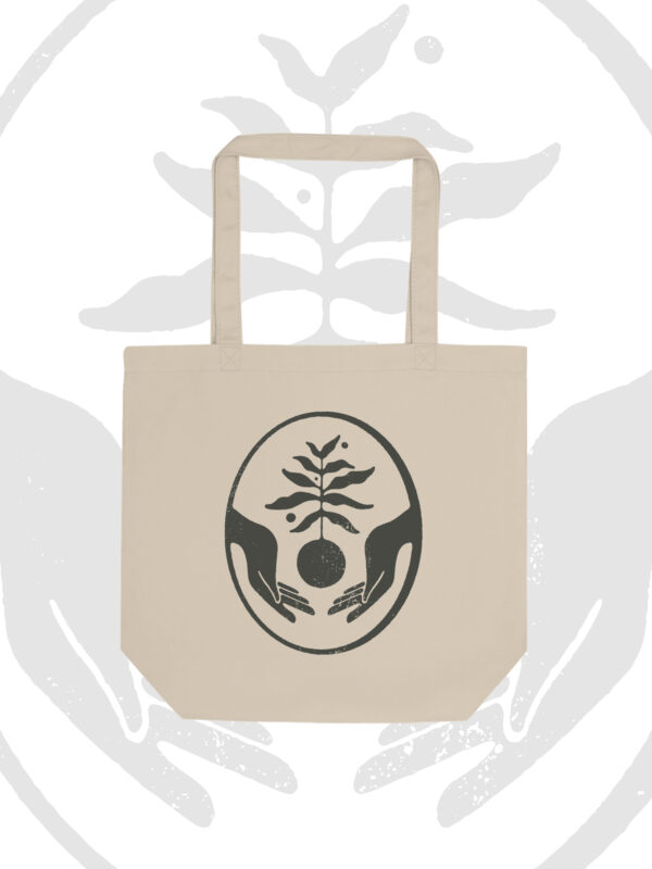 Tote bag with Noble Ground Coffee logo